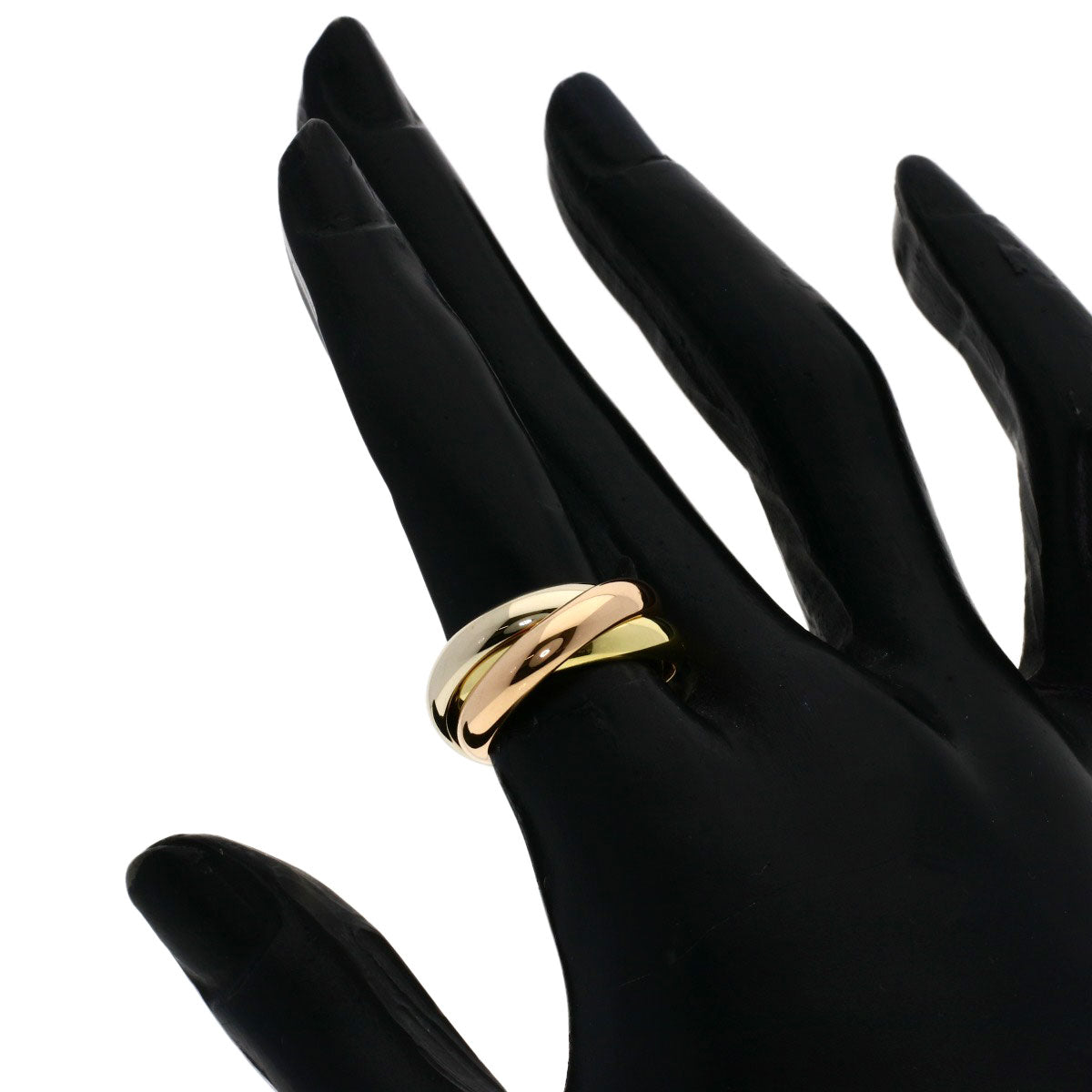 CARTIER Trinity #49 Ring K18 Yellow Gold K18 White GoldLadies [Used]