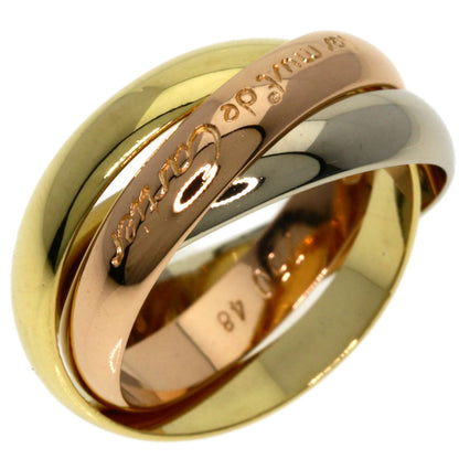CARTIER Trinity #48 Ring K18 Yellow Gold K18 White GoldLadies [Used]