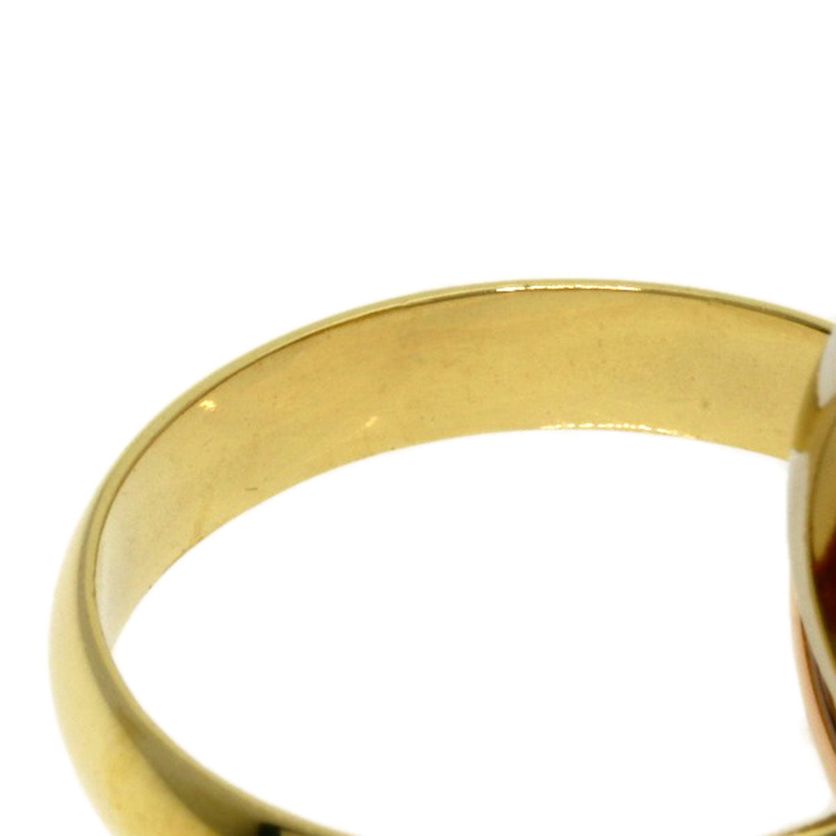 CARTIER Trinity #48 Ring K18 Yellow Gold K18 White GoldLadies [Used]
