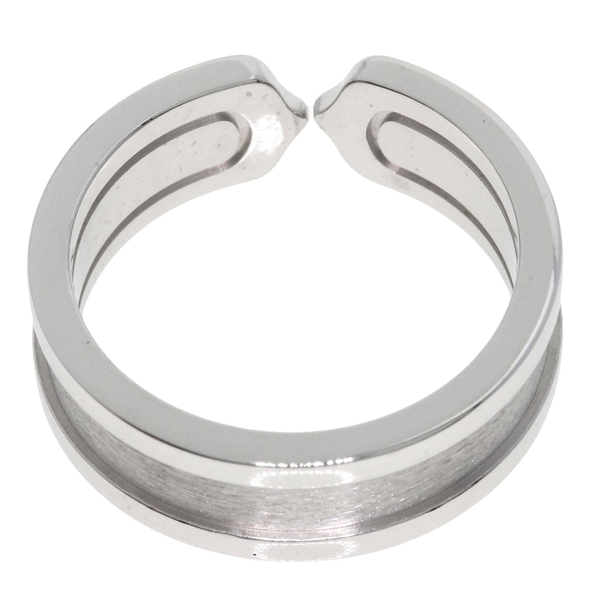 CARTIER   Ring C2 Ring #53 K18 White Gold Ladies