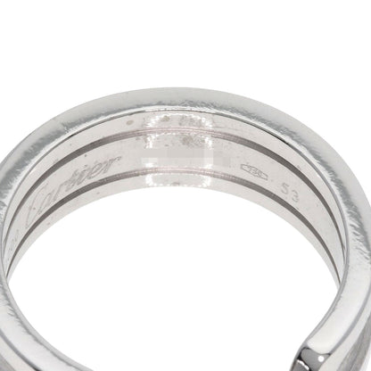 CARTIER   Ring C2 Ring #53 K18 White Gold Ladies