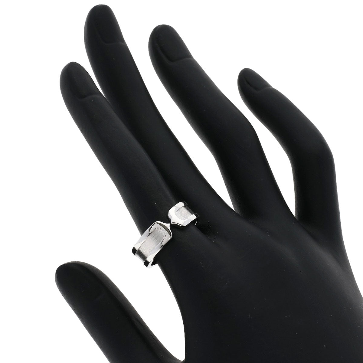 CARTIER   Ring C2 Ring #53 K18 White Gold Ladies