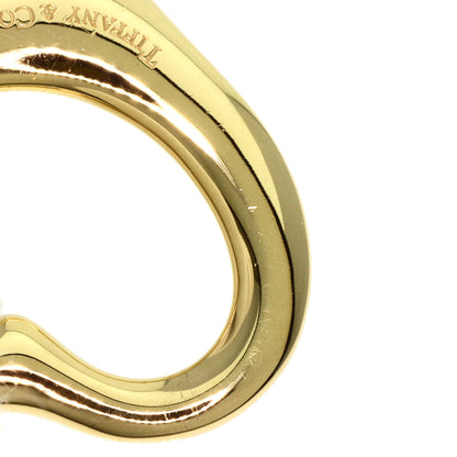 TIFFANY&Co. Open heart Necklace K18 Yellow Gold Ladies [Used]