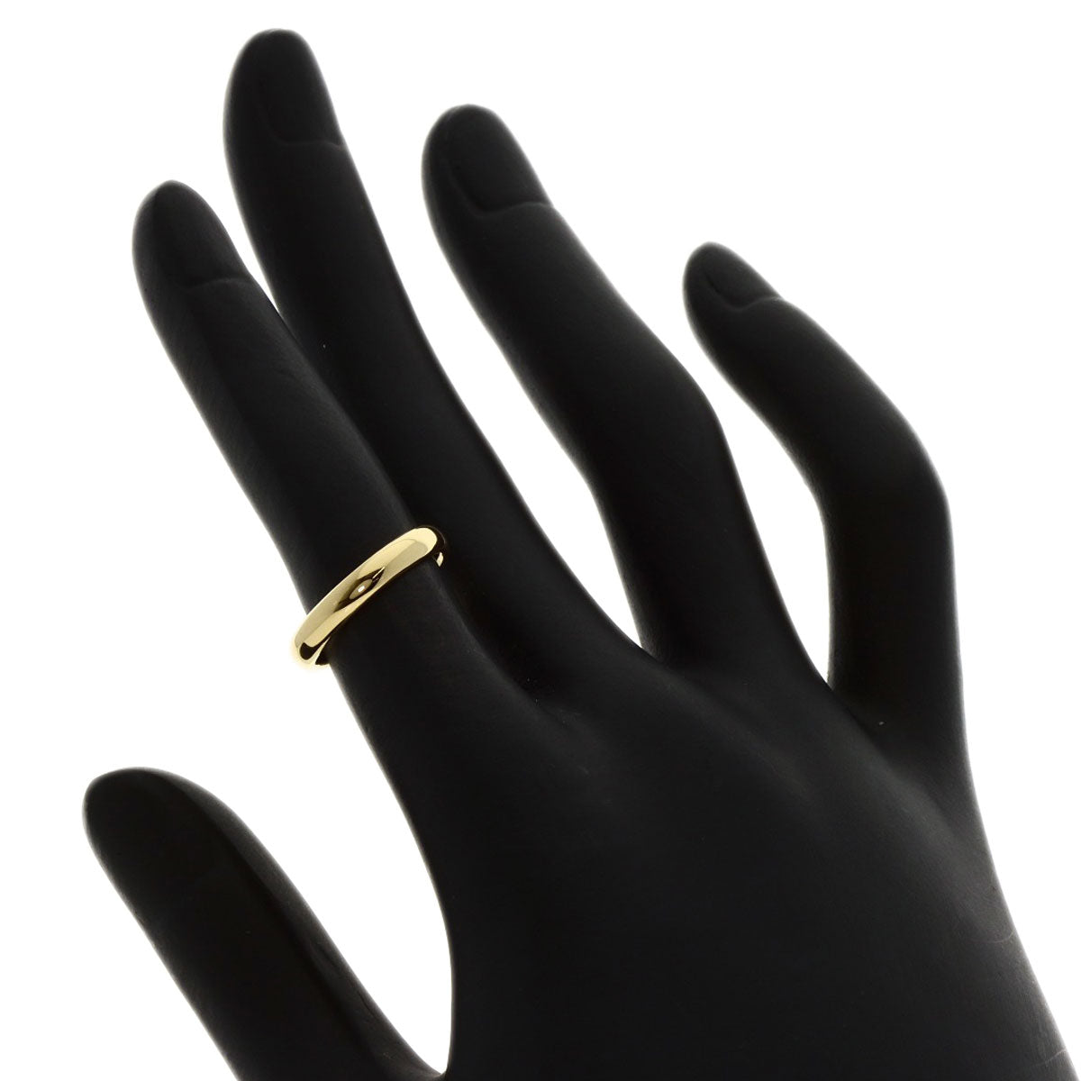 TIFFANY&Co. Classic band Ring K18 Yellow Gold Ladies [Used]