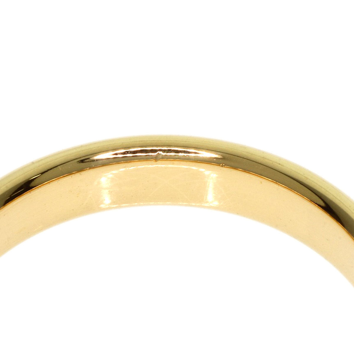 TIFFANY&Co. Classic band Ring K18 Yellow Gold Ladies [Used]