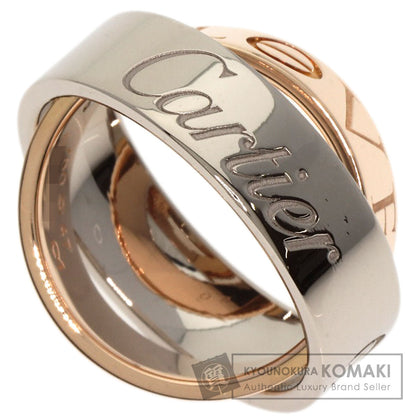 CARTIER secret love ring #47 Ring K18 White Gold 18K Pink GoldLadies [Used]