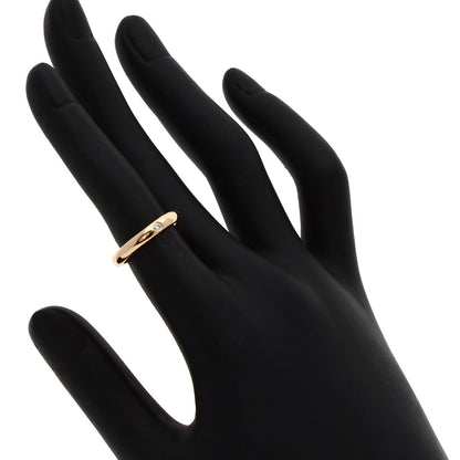 TIFFANY&Co. Stacking band ring 1P Diamond Ring K18 Pink Gold Ladies [Used]