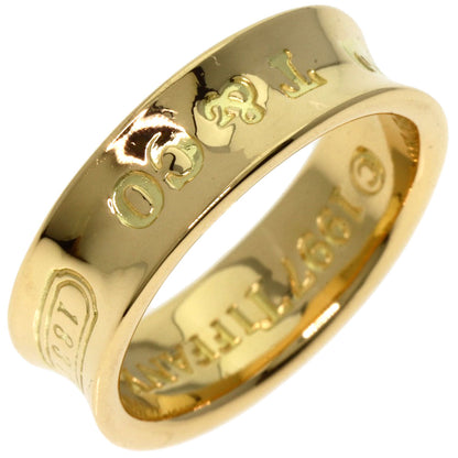 TIFFANY&Co. 1837 Ring K18 Yellow Gold Ladies [Used]
