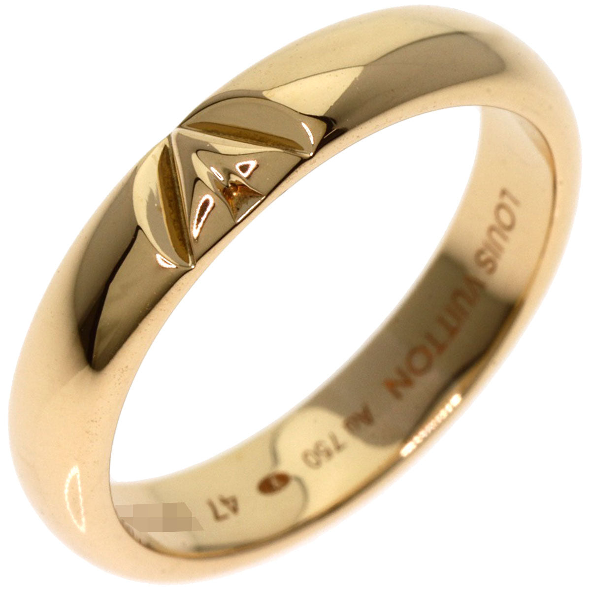 LOUIS VUITTON Alliance LV Volt Multi #47 Ring K18 Yellow Gold Ladies [Used]