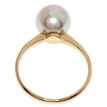 MIKIMOTO Pearl Pearl Ring K14 Yellow Gold Ladies [Used]