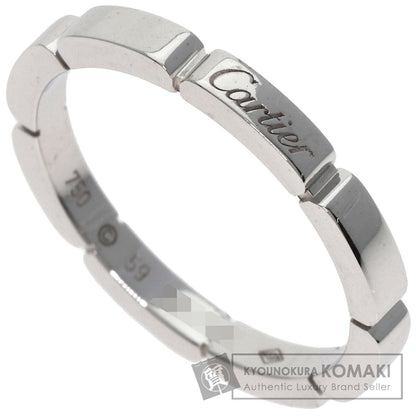 CARTIER Mayon PANTHERE # 59 Ring K18 White Gold Ladies [Used]