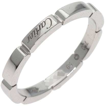 CARTIER Mayon PANTHERE # 59 Ring K18 White Gold Ladies [Used]