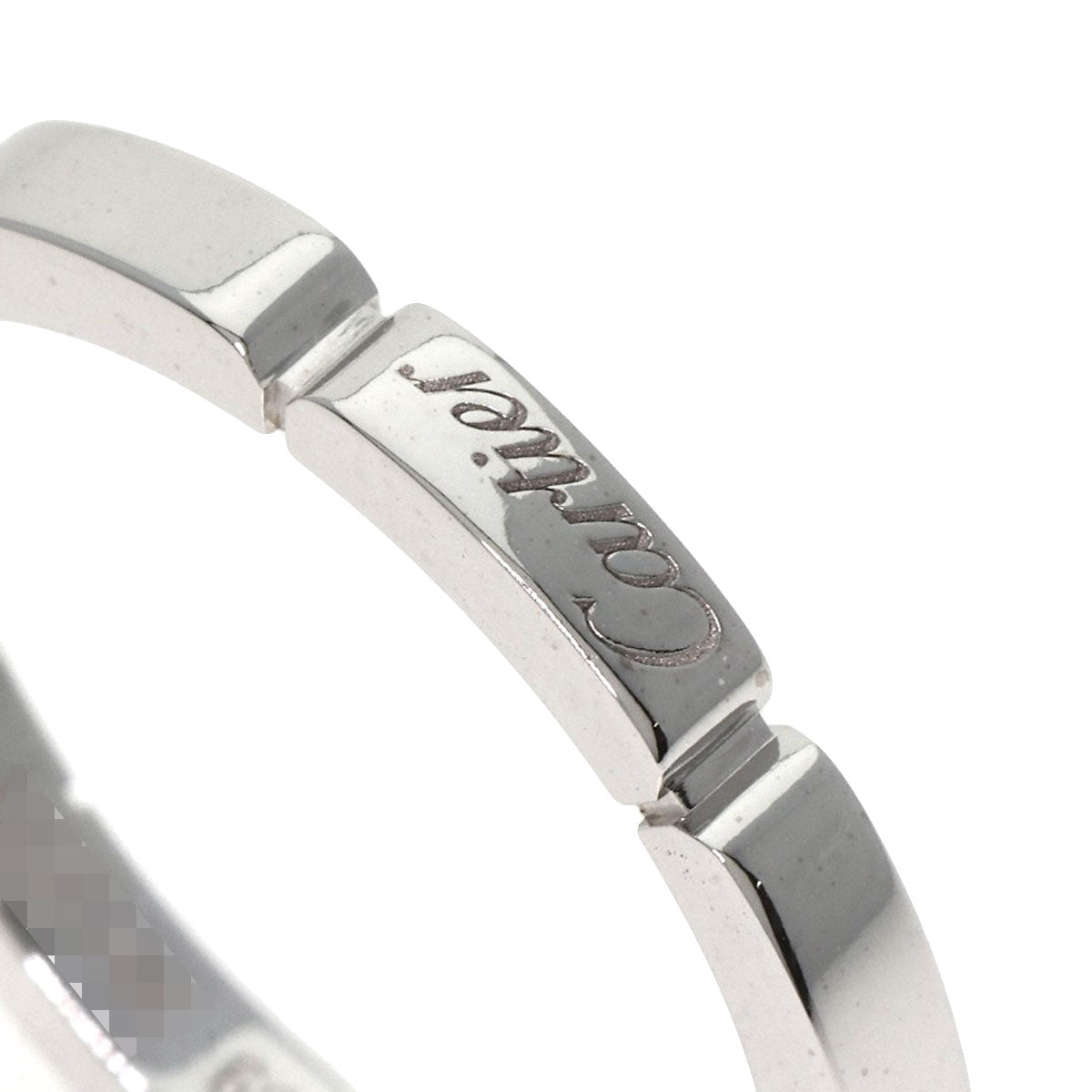 CARTIER Mayon PANTHERE # 59 Ring K18 White Gold Ladies [Used]