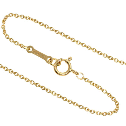 TIFFANY&Co. Open heart Necklace K18 Yellow Gold Ladies [Used]