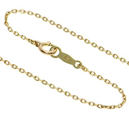 MIKIMOTO Diamond Necklace K14 Yellow Gold Ladies [Used]