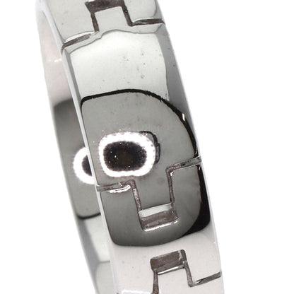 HERMES Hercules # 50 Ring K18 White Gold Ladies [Used]