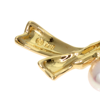 TASAKI Pearl Pearl Pin Brooch Brooch K18 Yellow Gold Ladies [Used]