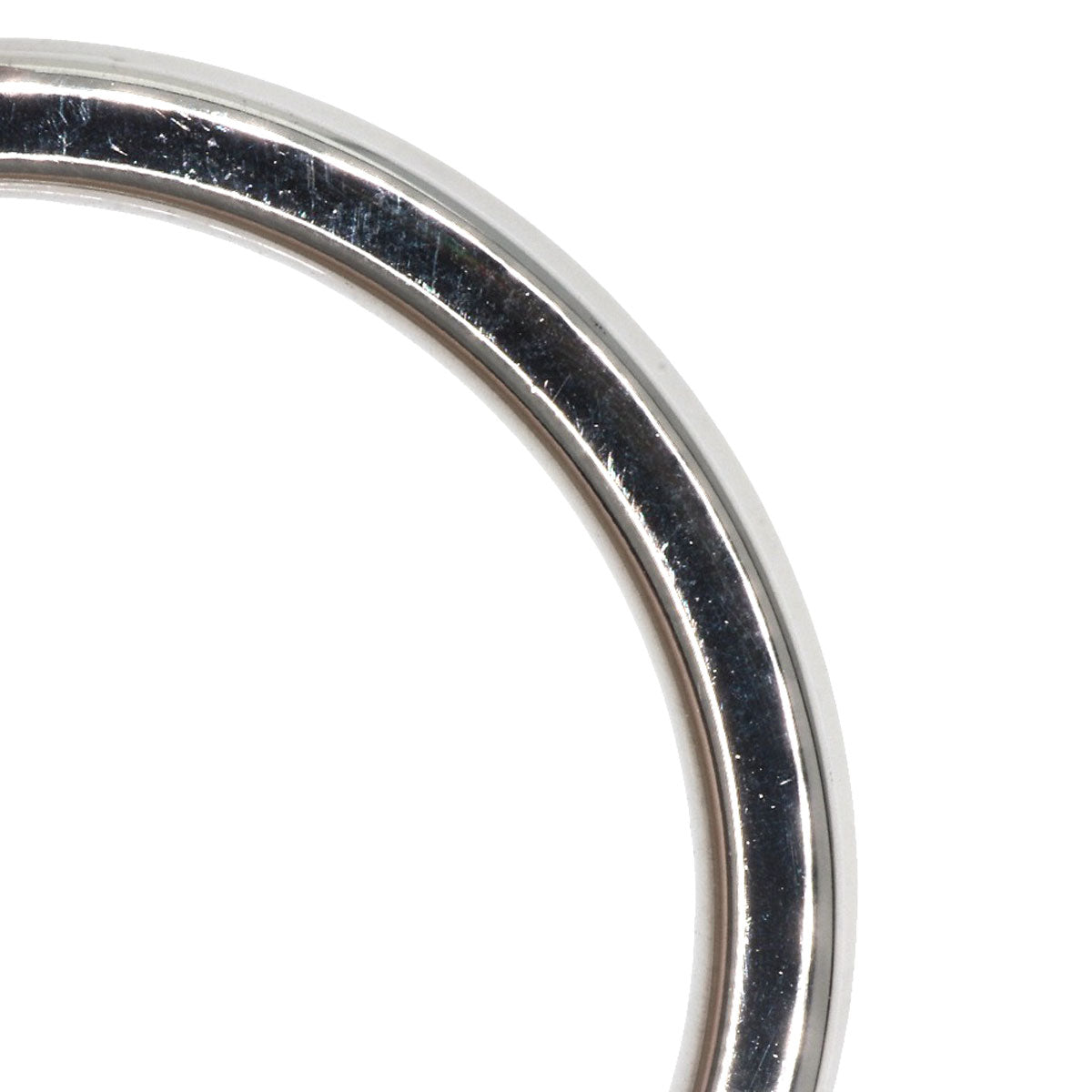 TIFFANY&Co. 1837 Narrow 2P Diamond Ring K18 White Gold Ladies [Used]