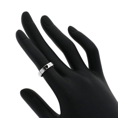GUCCI Icon Amor # 7 Ring K18 White Gold Ladies [Used]