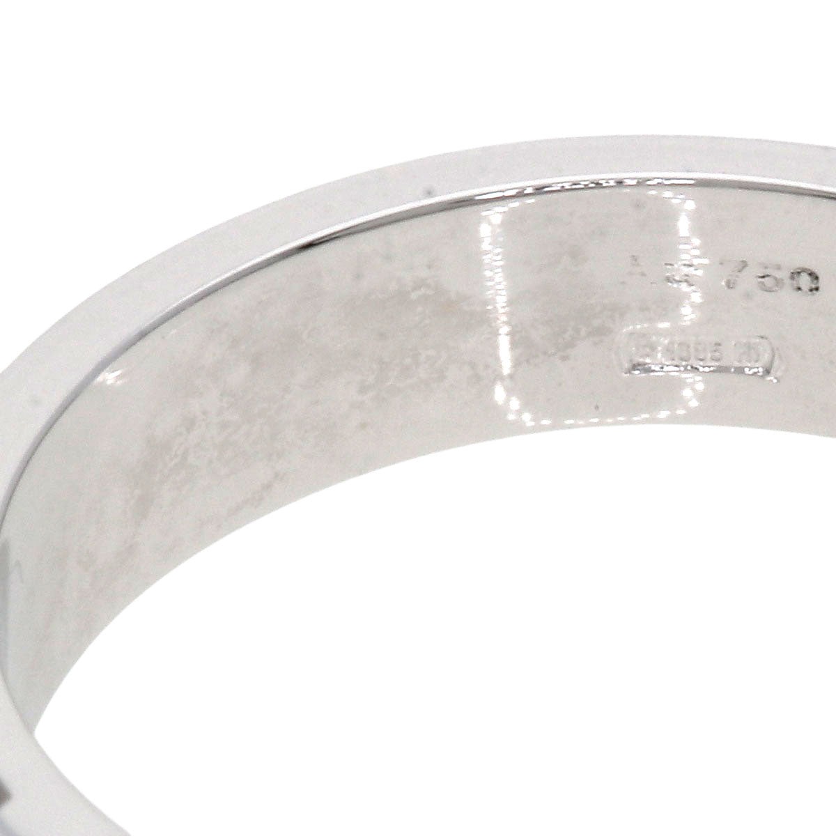 GUCCI Icon Amor # 7 Ring K18 White Gold Ladies [Used]