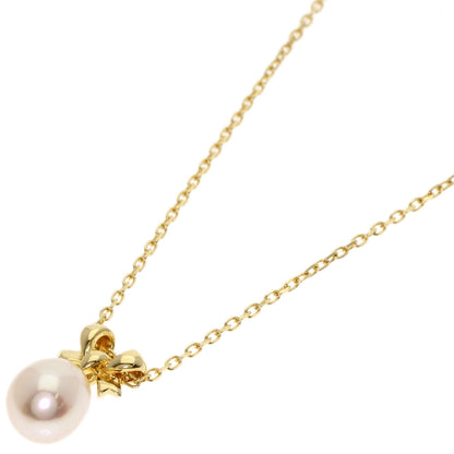 MIKIMOTO Pearl Pearl Necklace K18 Yellow Gold Ladies [Used]