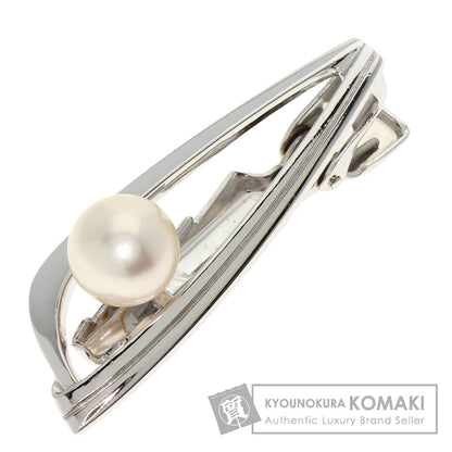 MIKIMOTO Pearl Pearl Tie Bar Tie pin K14 White Gold mens [Used]