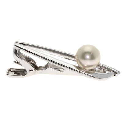 MIKIMOTO Pearl Pearl Tie Bar Tie pin K14 White Gold mens [Used]