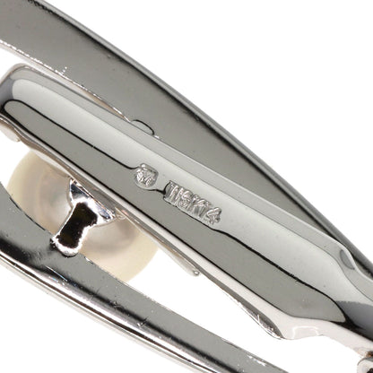 MIKIMOTO Pearl Pearl Tie Bar Tie pin K14 White Gold mens [Used]