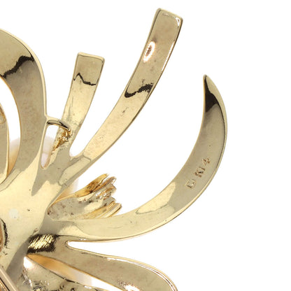 MIKIMOTO Pearl Pearl Brooch K14 Yellow Gold Ladies [Used]