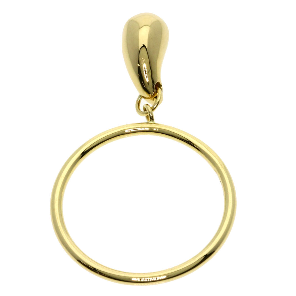 TIFFANY&Co.   teardrop Ring  K18 Yellow Gold Ladies [Used]