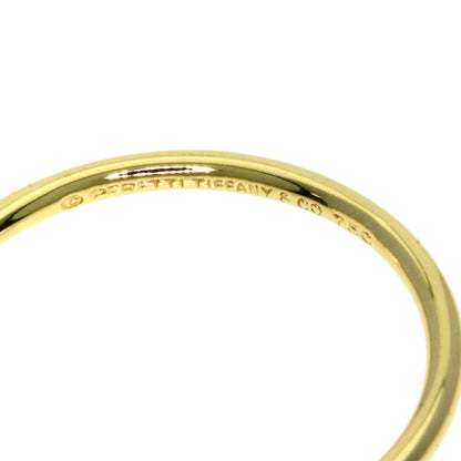 TIFFANY&Co.   teardrop Ring  K18 Yellow Gold Ladies [Used]