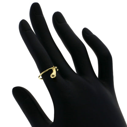 TIFFANY&Co.   teardrop Ring  K18 Yellow Gold Ladies [Used]