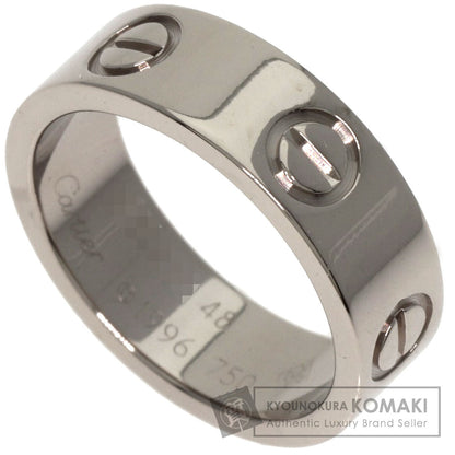 CARTIER love ring #48 Ring K18 White Gold Ladies [Used]