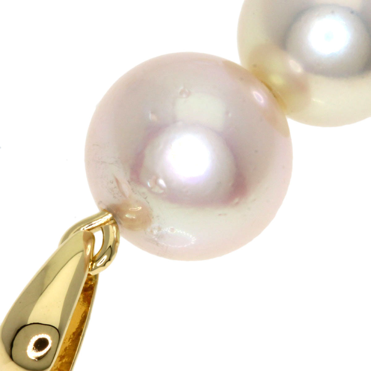 TASAKI Pearl Pearl Pendant top K18 Yellow Gold Ladies [Used]