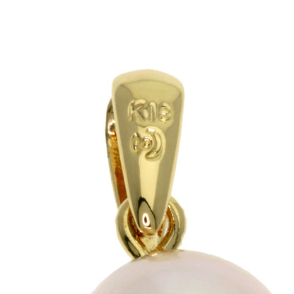 TASAKI Pearl Pearl Pendant top K18 Yellow Gold Ladies [Used]
