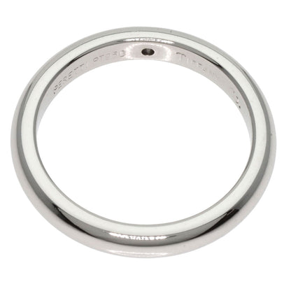 TIFFANY&Co. Stacking band ring 1P Diamond Ring Platinum PT950 Ladies [Used]