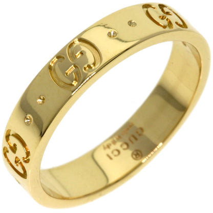GUCCI Icon # 13 Ring K18 Yellow Gold Ladies [Used]
