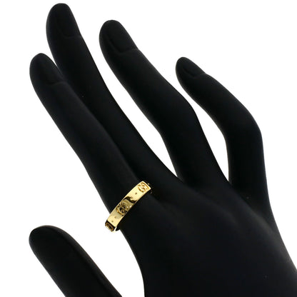 GUCCI Icon # 13 Ring K18 Yellow Gold Ladies [Used]