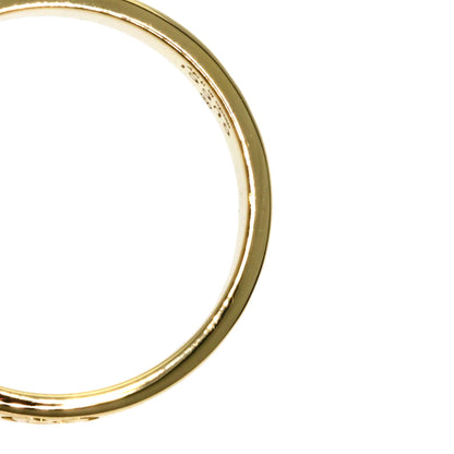 GUCCI Icon # 13 Ring K18 Yellow Gold Ladies [Used]