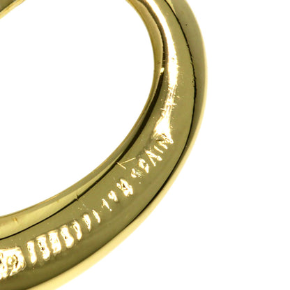 TIFFANY&Co. Open heart Necklace K18 Yellow Gold Ladies [Used]