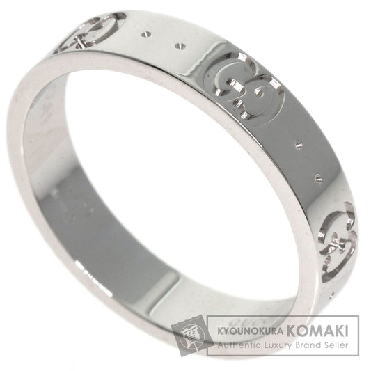 GUCCI Icon # 13 Ring K18 White Gold Ladies [Used]