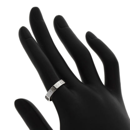 GUCCI Icon # 13 Ring K18 White Gold Ladies [Used]