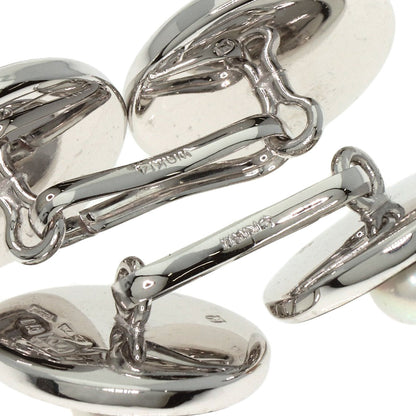 MIKIMOTO Pearl Pearl Shell cuffs K14 White Gold mens [Used]