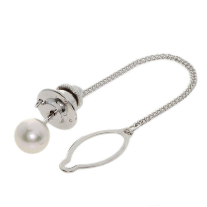 MIKIMOTO Pearl Pearl Titac Tie pin K18 White Gold mens [Used]