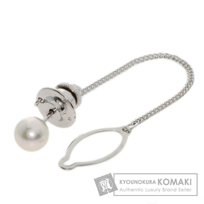 MIKIMOTO Pearl Pearl Titac Tie pin K18 White Gold mens [Used]