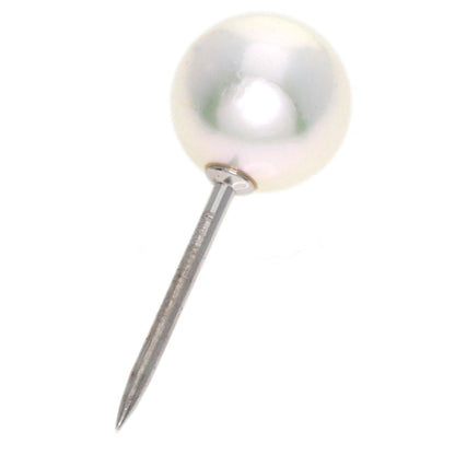 MIKIMOTO Pearl Pearl Titac Tie pin K18 White Gold mens [Used]