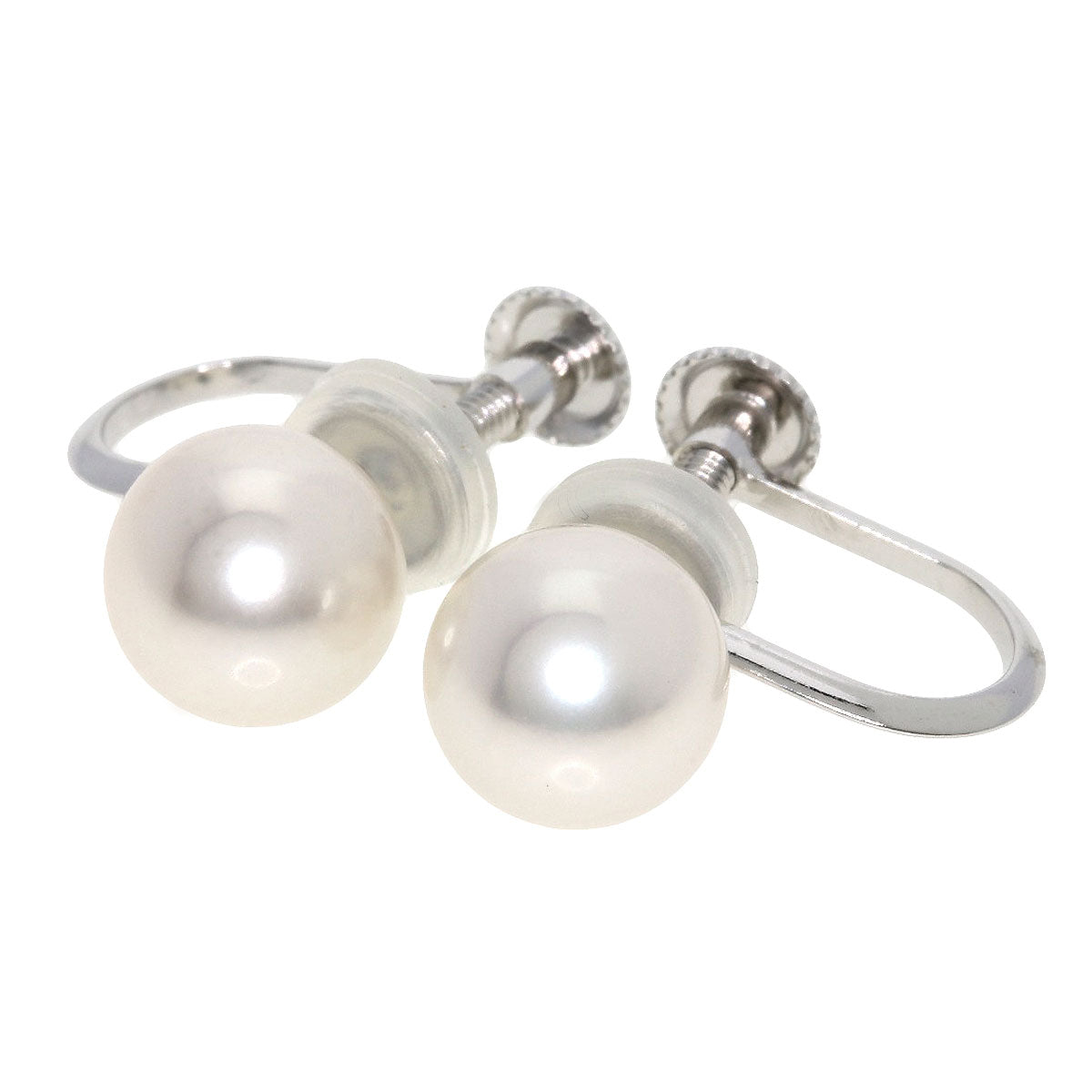 TASAKI Pearl Pearl Earring K14 White Gold Ladies [Used]