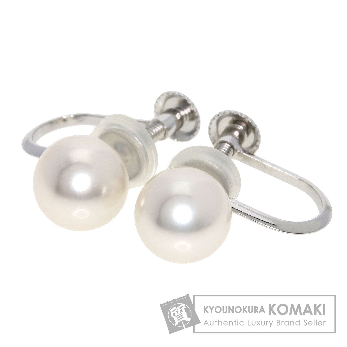 TASAKI Pearl Pearl Earring K14 White Gold Ladies [Used]
