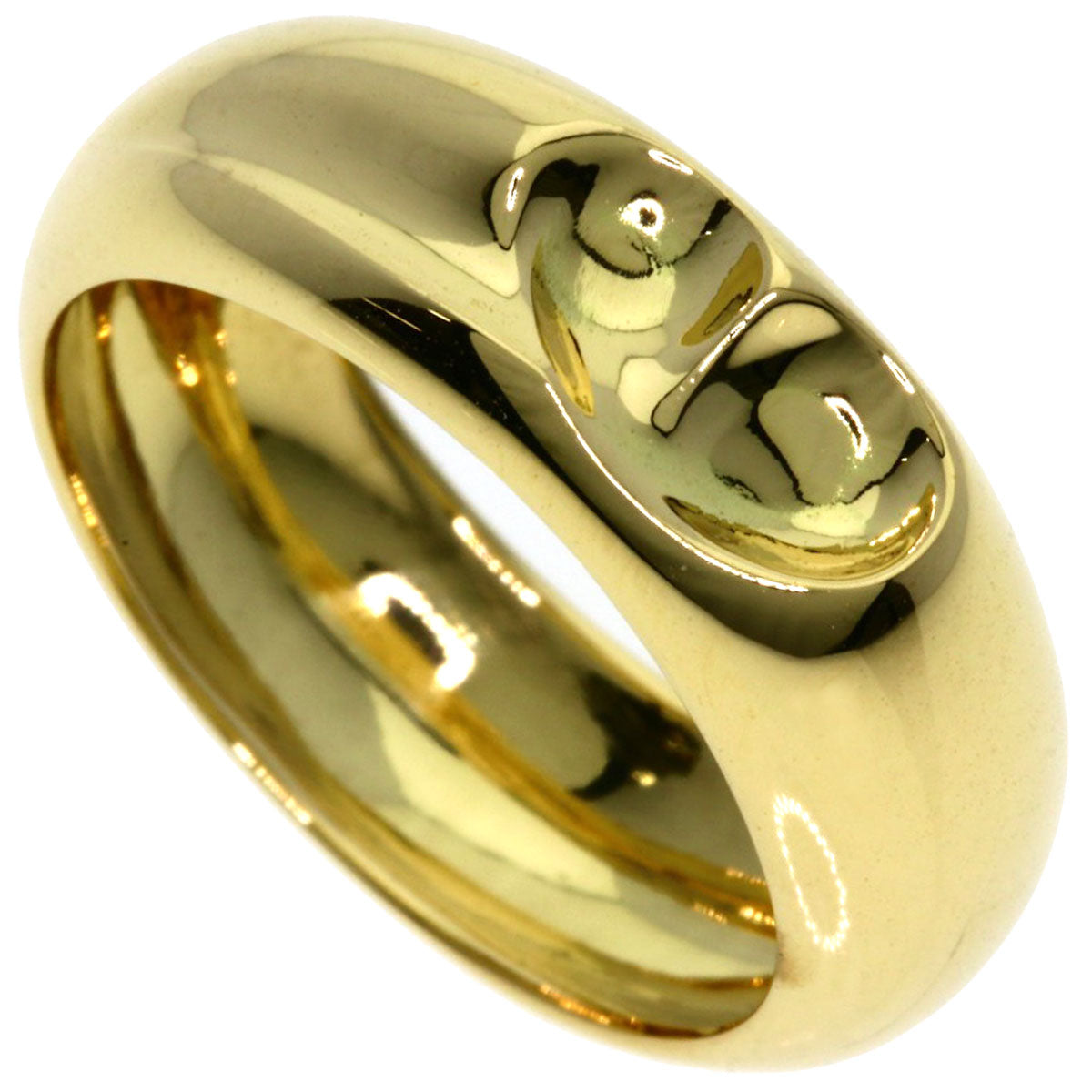 TIFFANY&Co. Full heart Ring K18 Yellow Gold Ladies [Used]
