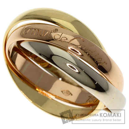 CARTIER   Trinity Ring  K18 Yellow Gold K18 White GoldLadies  [’†ŒÃ]
